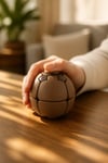 Çevirmeli Stres Topu / Stres Oyuncağı / Spinner Ball Kahverengi