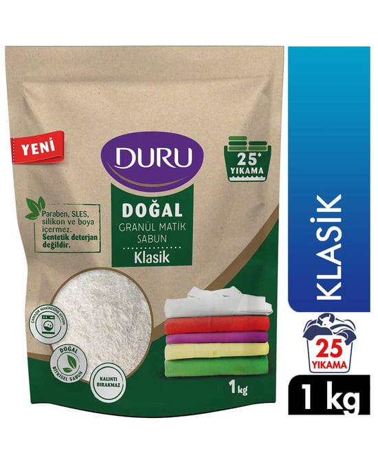 Duru Granül Matik Sabun 1 Kg Klasik
