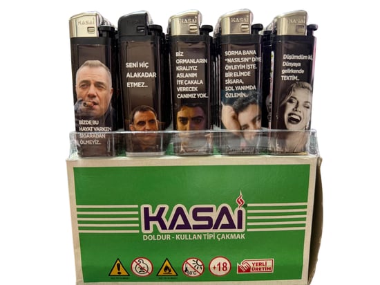 Kasai Baskılı Çakmak *50