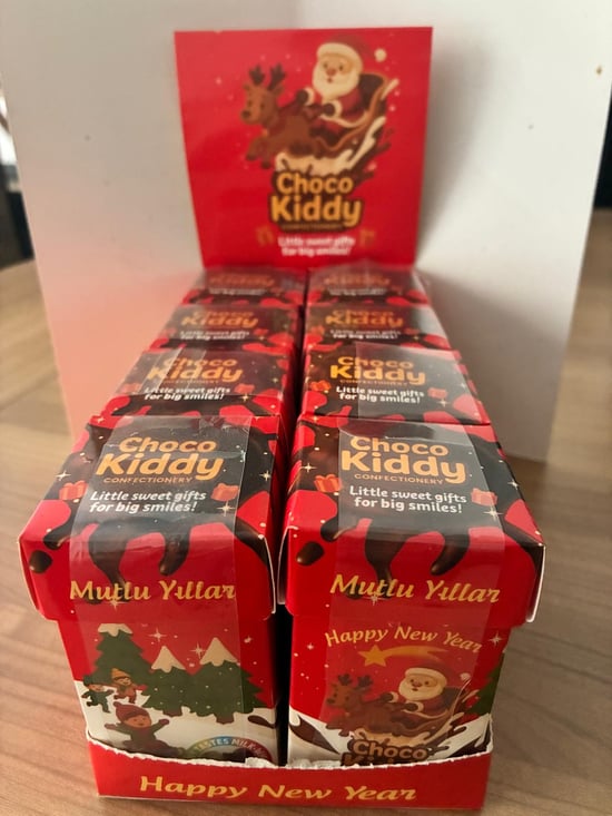 Choco Kıddy Yeni Yıl Serisi Çikolata 31 Gr