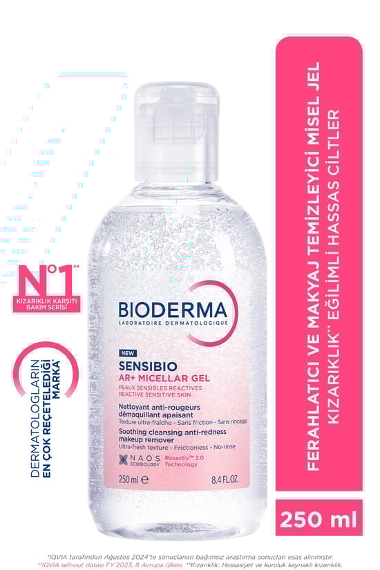 Bioderma Sensibio Ar+ Micellar Gel 250 Ml