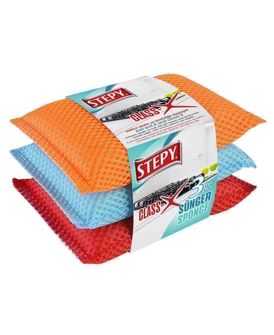 Stepy Classx Petek Sünger 3'lü