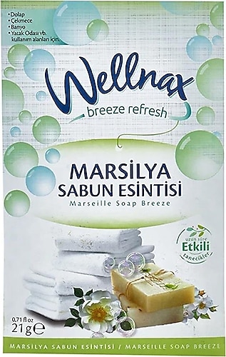 Wellnax Dolap Çekmece Ferahlatıcı Marsilya Sabun
