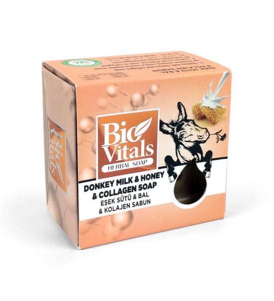 Bio Vitals Eşek Sütü Bal Kolajen Sabun 125 Gr