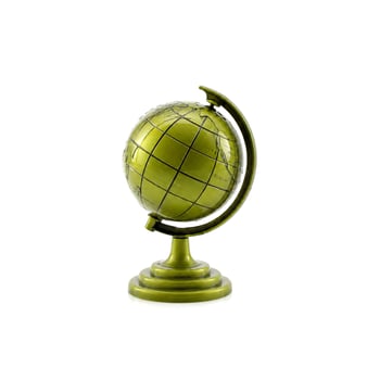 İ12-261 Globe ( Küçük ) Metal Dünya Biblosu & Dekoratif Süs Eşyası