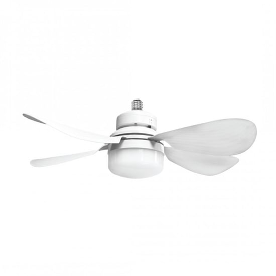 K2 Vantilatörlü Led Ampul 40w E27 Kumandalı 52cm (21inç) Kes473
