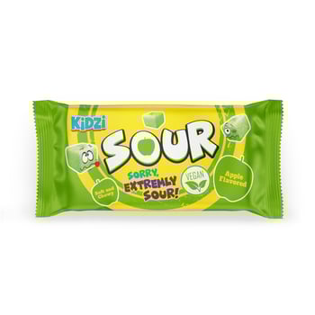Kidzi Sour Elma Aromalı Yumuşak Ekşi Şeker 20 g