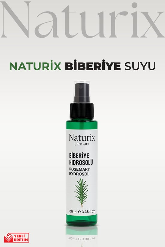 Naturix Biberiye Suyu %100 Doğal Saç Toniği 100 ml