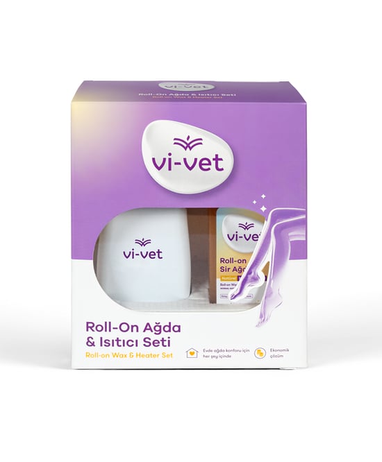 Vivet Sir Ağda Roll-on İsıtıcı Set Tekli Karma