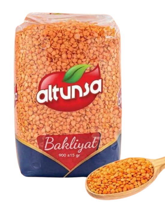 Altunsa Kırmızı Mercimek Yerli 900 G
