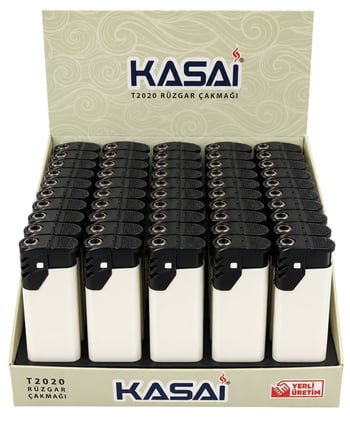 KASAİ T2020 Rüzgar Çakmağı BEYAZ