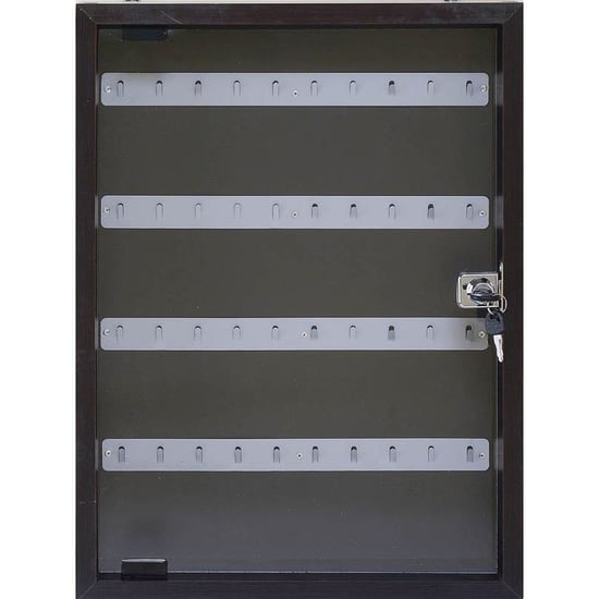 40 Anahtar Kapasiteli Ahşap Anahtar Dolabı - (40x55cm)