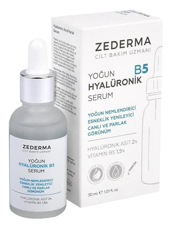 Zederma Yoğun Nemlendirici Hyalüronik B5 Serum 30 Ml