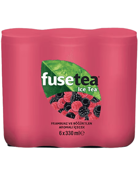 Fuse Tea Frambuazlı Böğürtlenli Soğuk Çay 330 ML