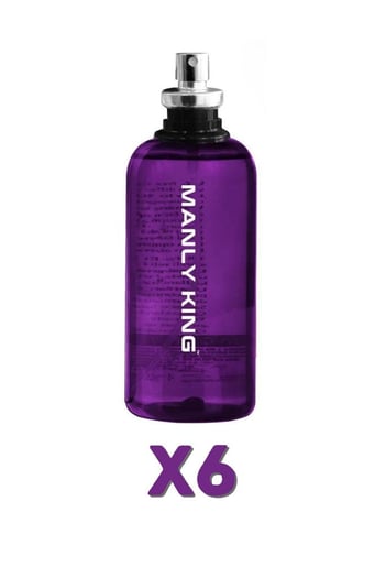 Manly King Edc 125 Ml Erkek Parfüm 6 Adet
