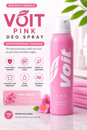 Voit Pink 150 ml Kadın Deodorant