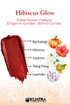 Kuatra Hibiscus Glow Besleyici, Nemlendirici Allık Ruj Göz Farı Doğal İçerik