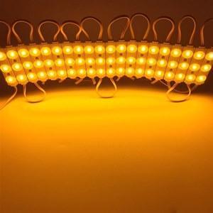 Erbay Elektrik 1,2 Watt Mercekli Modül Led Takoz Led-amber Sarı İşık