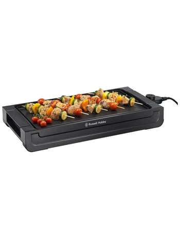 Russell Hobbs 2400 W Elektrikli Izgara Geniş Boyutları ve Dayanıklı Malzeme ile Mükemmel Pişirm