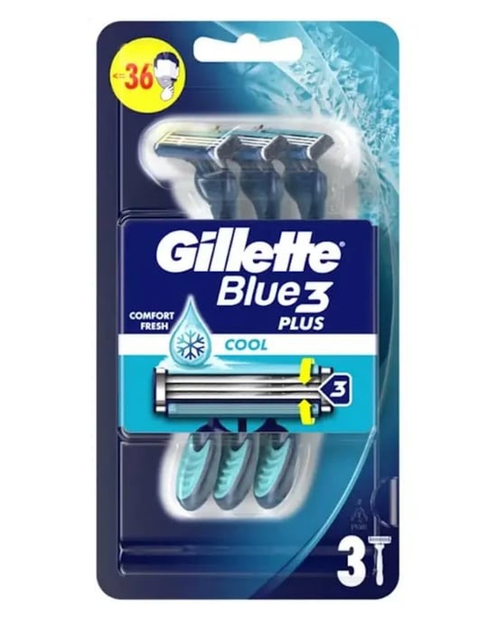 Gillette Blue 3 Tıraş Bıçağı 3'lü Blister İce