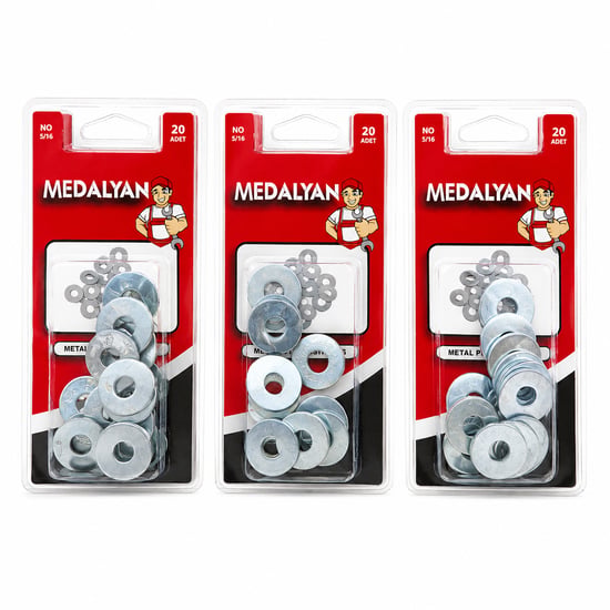 Medalyan Dl-44 ( 5/16 ) ( 20pcs ) Metal Pul
