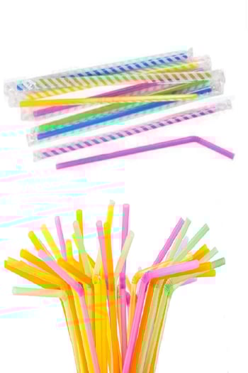 Dolphin Jelatinli Körüklü Pipet 5mm x 23,5cm - 100 Adet