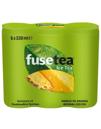 Fuse Tea Mango Ananas Aromalı Soğuk Çay 330 ML
