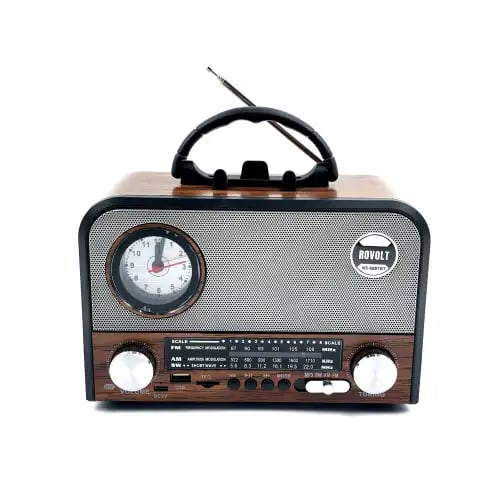 Diyarı Fırsat Ns-6697bt Bluetooth Bağlantılı Retro Radyo Taşınabilir Nostalji Tasarımlı Müzik Çalar
