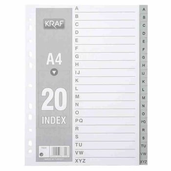 Kraf 1004 Plastik Seperatörharf A-z