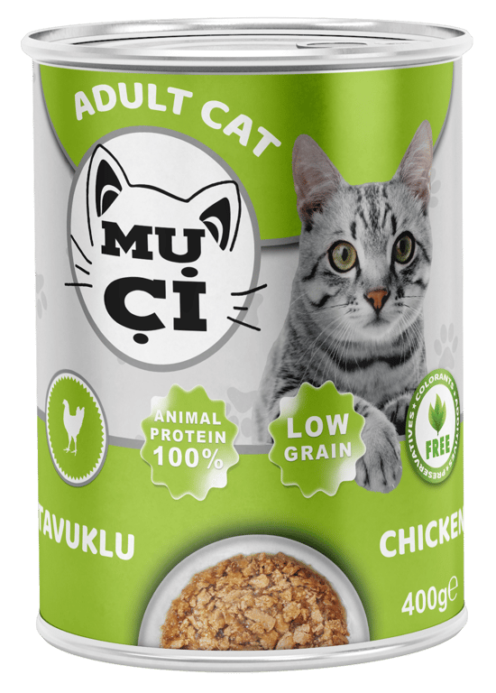 Muçi Konserve Kedi Maması Tavuklu 400 Gr