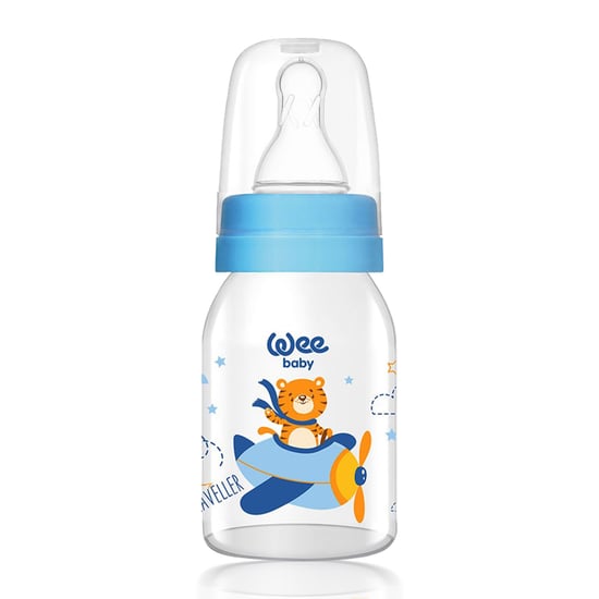 Wee Baby Klasik Cam Biberon 125 Ml Mavi 0-6 Ay