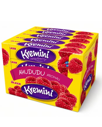 Ülker Kremini Ahududu Aromalı Toffe Şeker 44 Gr 20'li Paket
