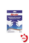 Beybi Polietilen Hışır Şeffaf Eldiven 100'lü
