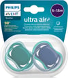 Avent Scf085/31 Ultra Air Emzik 6-18 Ay Indigo 2'li