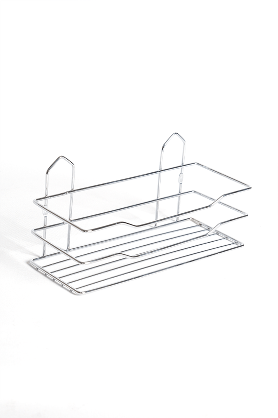 Rafiste Tek Katlı Banyo Rafı Şampuanlık