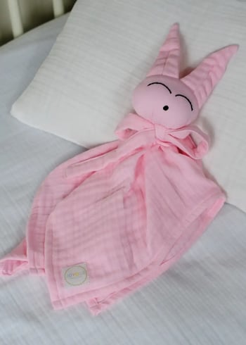 Muslin Tavşan Uyku Arkadaşı Pembe