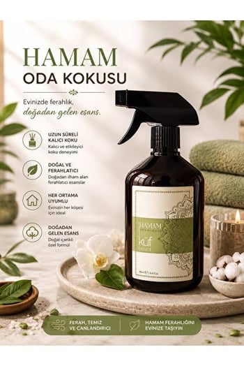Küf Basic Hamam Beyaz Sabun Oda Kokusu 485 Ml