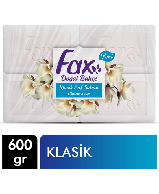 Fax Kalıp Sabun Doğal Bahçe 150 g X 4'lü Paket Klasik