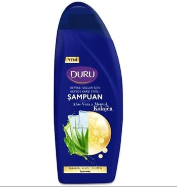 Duru Şampuan Kolajen & Aloe Vera & Mentol 500 Ml