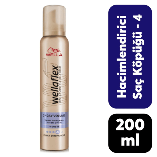 Wella Wellaflex 200 Ml Saç Köpüğü Hacimlendirici