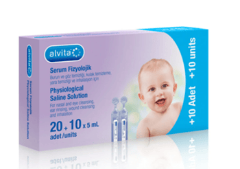 Alvita Fizyolojik Serum 20+10 Flakon