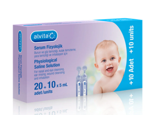 Alvita Fizyolojik Serum 20+10 Flakon
