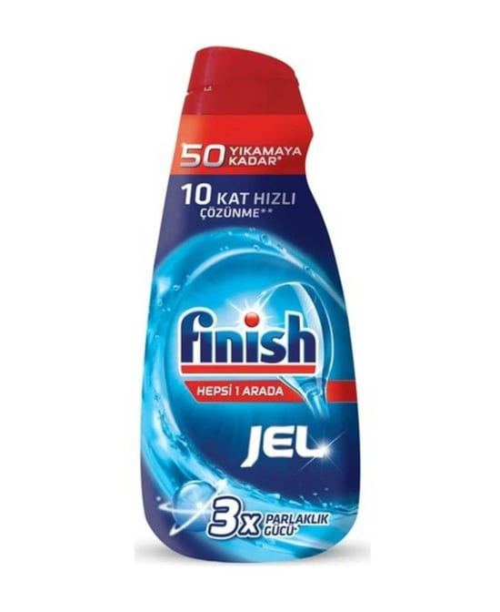 Finish Jel 1000 Ml 50 Yıkama Bulaşık Makinesi Deterjanı