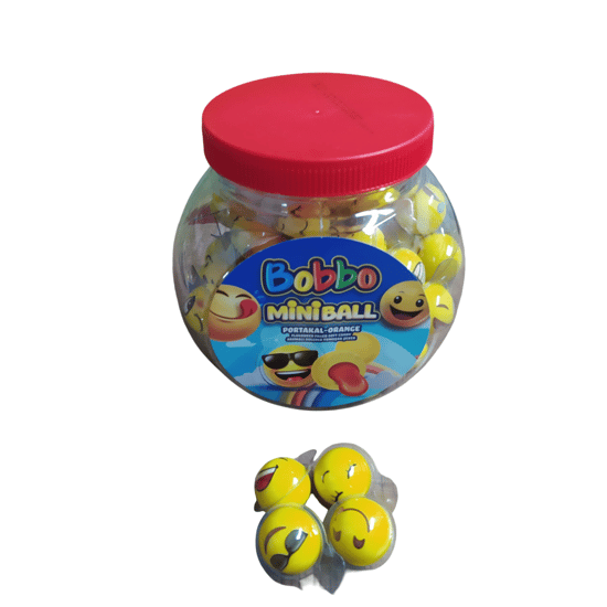 Bobbo Mini Ball Emoji Jelly Büyük Boy