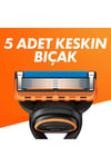 Gillette Fusion Avantajlı Yedek Tıraş Bıçağı 8'li