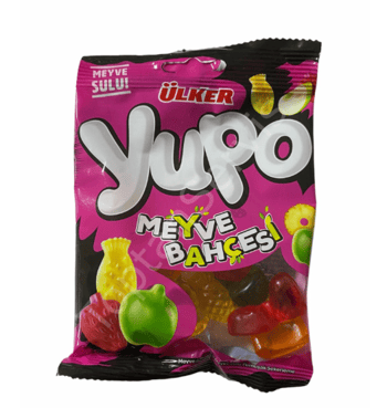 Ülker Yupo Jelibon Meyve Bahçesi Yumuşak Şekerleme 80 Gr