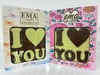 Ema I Love You Sütlü ve Beyaz Çikolata 80 Gr