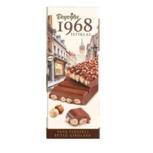 Beyoğlu İstiklal Bol Sütlü Çikolata 170 Gr