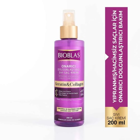 Bioblas Kolajen & Keratin Sıvı Saç Kremi 200 Ml