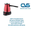 CVS DN 19833 Elektrikli Çelik Cezve Kırmızı